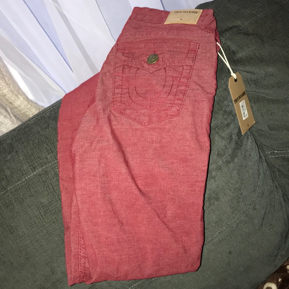 True religion corduroy pant